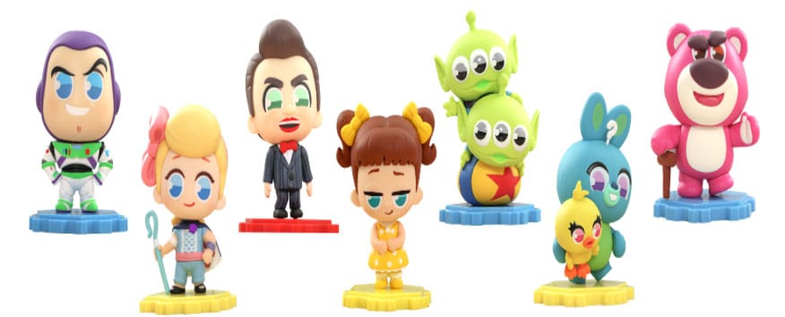 Toy Story présentoir boîte-mystère figurines mini Cosbi 8 cm (8)