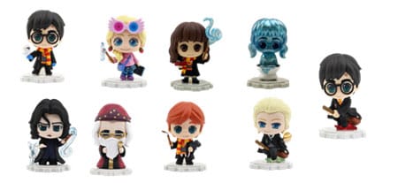 Harry Potter présentoir boîte-mystère figurines mini Cosbi 8 cm (8)