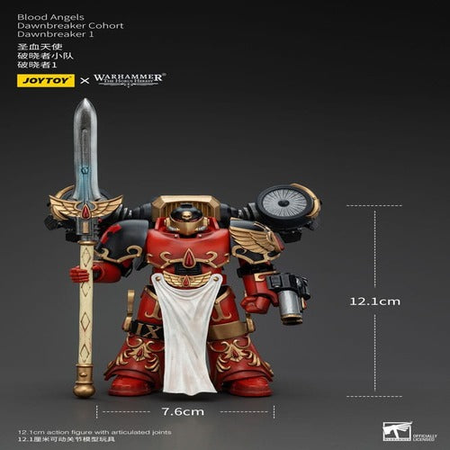 Warhammer The Horus Heresy figurine 1/18 Blood Angels Dawnbreaker Cohort Dawnbreaker 1 13 cm