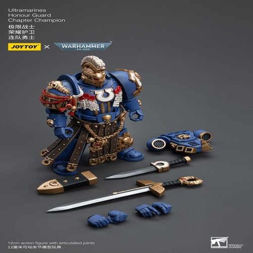 Warhammer 40k figurine 1/18 Ultramarines Honour Guard Chapter Champion 12 cm