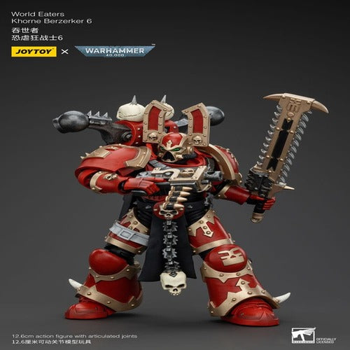 Warhammer 40k figurine 1/18 World Eaters Khorne Berzerker 6 13 cm
