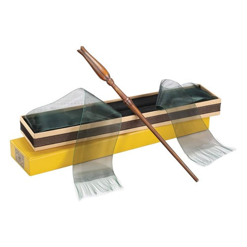 Harry Potter réplique baguette in Ollivanders Box - Luna Lovegood 34 cm