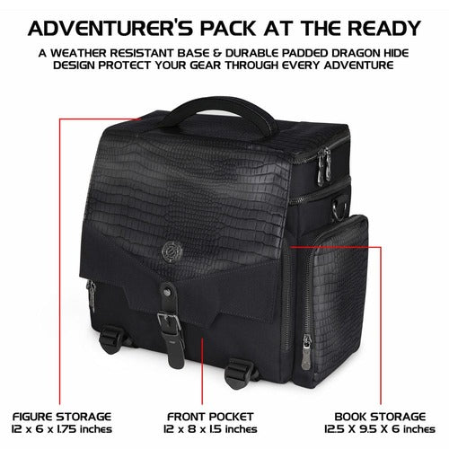 Enhance Tabletop Series Collectors Edition Adventurer's Travel Bag Black