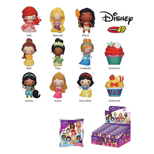 Disney Princess présentoir porte-clés sac à dos 3D(24)