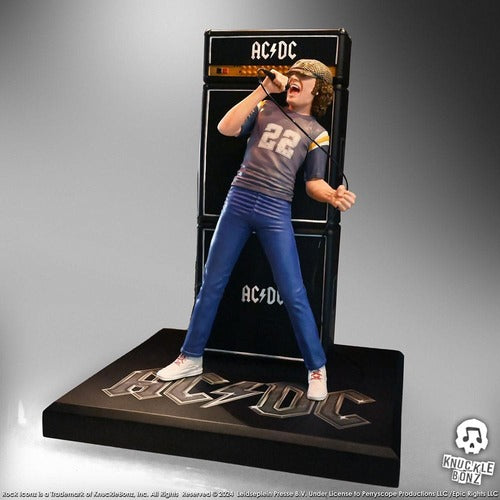 AC/DC statuette Rock Iconz Brian Johnson 23 cm
