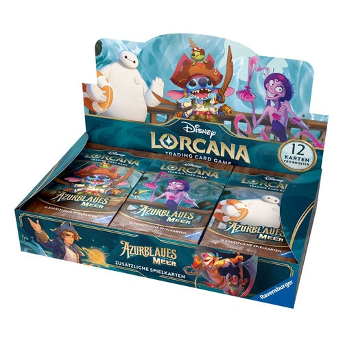 Disney Lorcana TCG présentoir boosters Azurblaues Meer (24) *ALLEMAND*