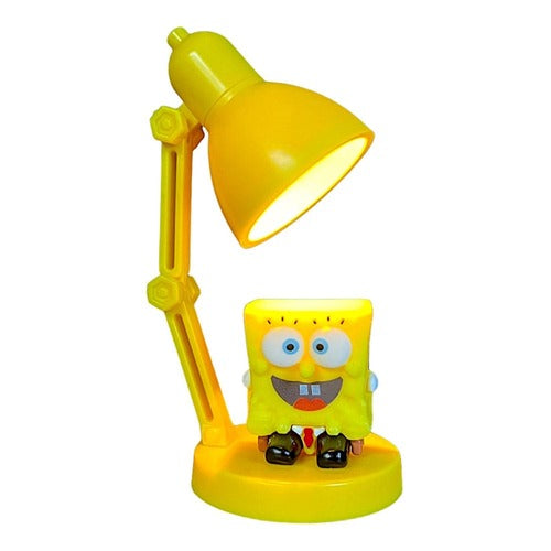 Bob l´éponge lampe LED mini avec figurine 10 cm