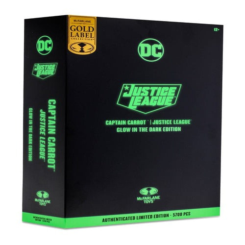 DC Multiverse figurine Captain Carrot (Justice League Incarnate) Glow In The Dark Edition (Gold Label) 18 cm