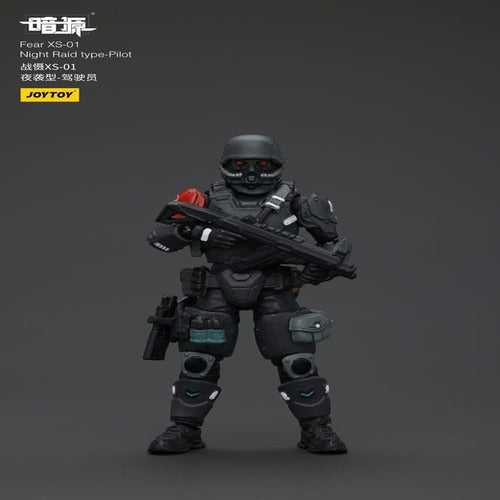 Battle For the Stars figurine Fear XS-01 Night Raid type-Pilot 12 cm