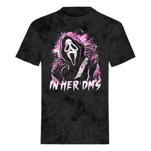 Scream T-Shirt Ghost Face In her DM's (M)