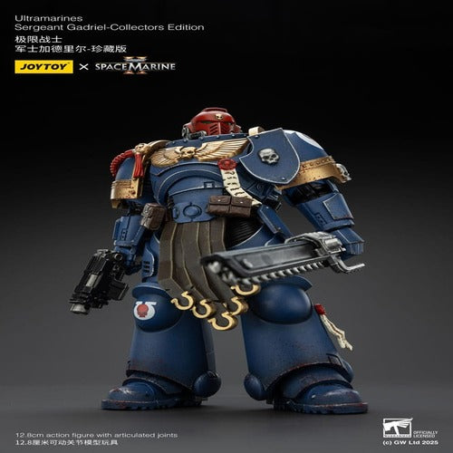 Warhammer 40,000: Space Marine 2 figurine Ultramarines Sergeant Gadriel Collectors Edition 13 cm