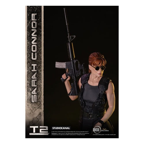 Terminator 2: Judgement Day 30th Anniversary statuette Sarah Connor 1/3 Exclusive 71 cm