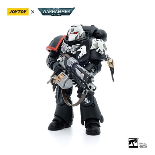 Warhammer 40k figurine 1/18 Raven Guard Intercessors Sergeant Rychas 12 cm