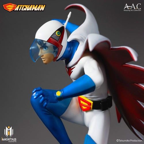 Gatchaman statuette Amazing Art Collection Ken the Eagle, The Leader of the Science Ninja Team 34 cm