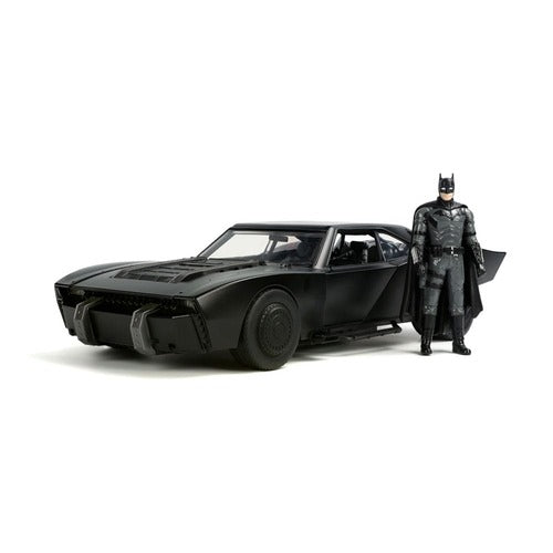 Batman 2022 1/18 Hollywood Rides 2022 Batmobile métal avec figurine