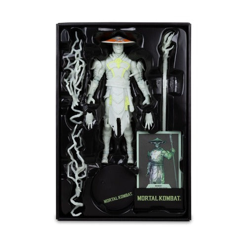 Mortal Kombat Glow in the Dark Edition figurine Raiden (Gold Label) 18 cm