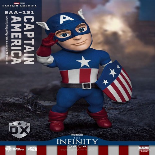 Captain America: The First Avenger figurine Egg Attack Action Captain America DX Version 17 cm