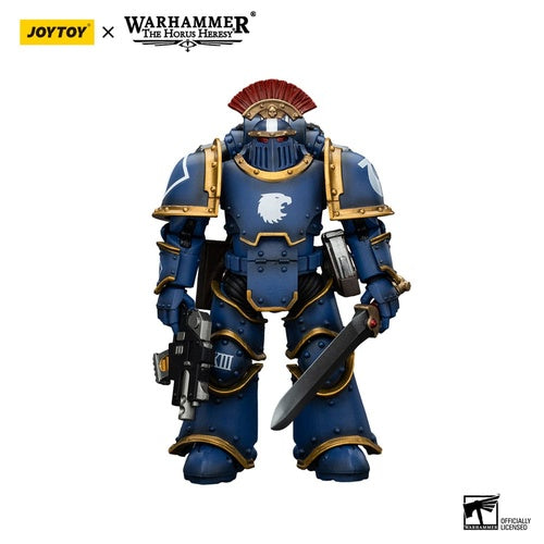 Warhammer The Horus Heresy Actionfigur 1/18 Ultramarines Legion MKIII Tactical Squad Sergeant with Power Sword 12 cm
