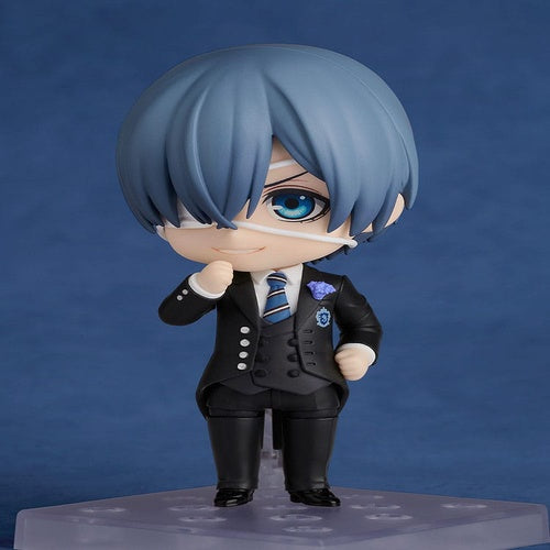 Black Butler: Boarding School Arc Nendoroid Actionfigur Ciel Phantomhive: Sapphire Owl Ver. 10 cm