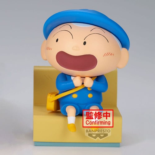 Crayon Shinchan statuette PVC Nakayoshi Memories Let's Go To Kindergarten With Masao-Kun (B: Masao-Kun) 8 cm