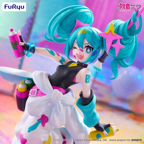 Hatsune Miku statuette PVC Trio-Try-iT Miku Paint Girl 19 cm