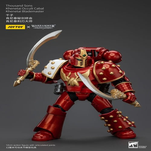 Warhammer The Horus Heresy figurine 1/18 Thousand Sons Khenetai Occult Cabal Khenetai Blademaster 12 cm