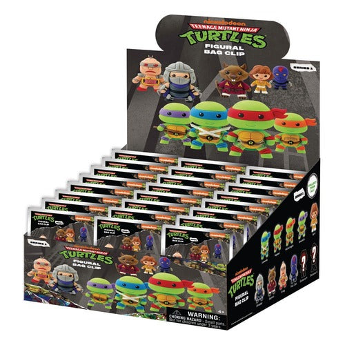 Tortues Ninja présentoir porte-clés sac à dos 3D Series 1 (24)