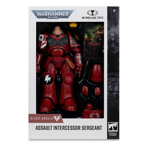 Warhammer 40,000 figurine Assault Intercessor Sergeant (Blood Angel) 18 cm