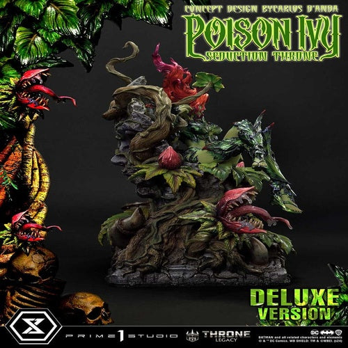 DC Comics Throne Legacy Collection Statue 1/4 Batman Poison Ivy Seduction Throne Deluxe Bonus Version 55 cm