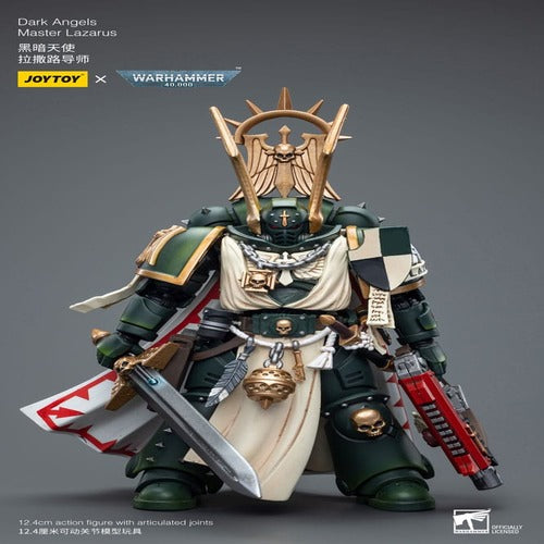 Warhammer 40k figurine 1/18 Dark Angels Master Lazarus 12 cm