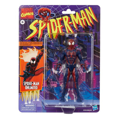 Spider-Man Marvel Legends Retro figurine Spider-Man Unlimited 15 cm
