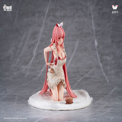 Original Character statuette 1/7 White Rabbit Rosu 16 cm