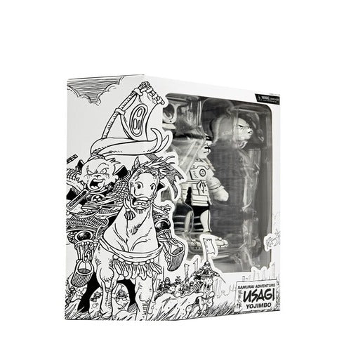 Usagi Yojimbo figurine Samurai Usagi Yojimbo Black & White Figure 18 cm