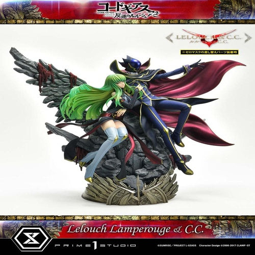 Code Geass: Lelouch of the Rebellion Concept Masterline Series Statue 1/6 Lelouch Lamperouge & C.C. 44 cm