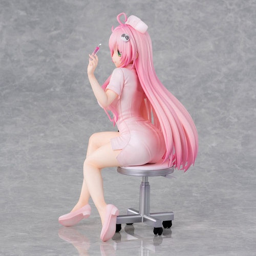 To Love-Ru Darkness statuette PVC Lara Satalin Deviluke Nurse Cos 26 cm
