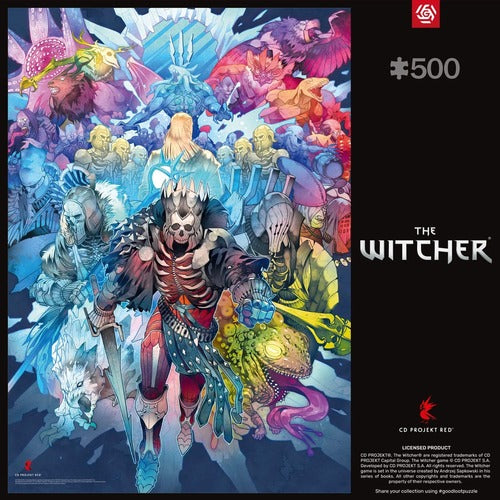 The Witcher puzzle Gaming Monster Faction (500 pièces)