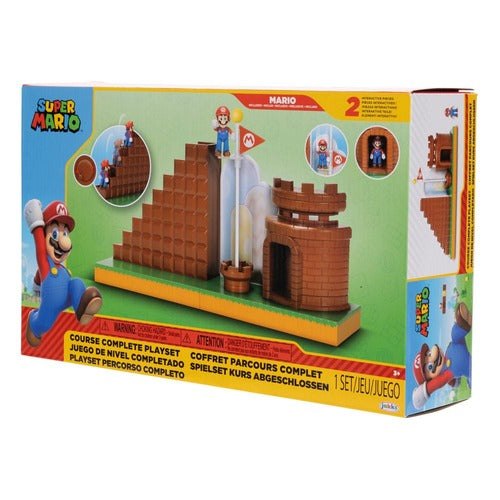World of Nintendo Super Mario Playset End Level