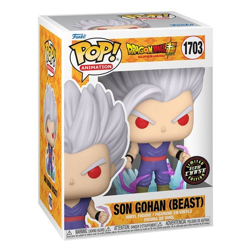 Dragon Ball Super: Super Hero POP! Animation Vinyl Figuren Gohan UI w/CH(GW) 9 cm Sortiment (6)