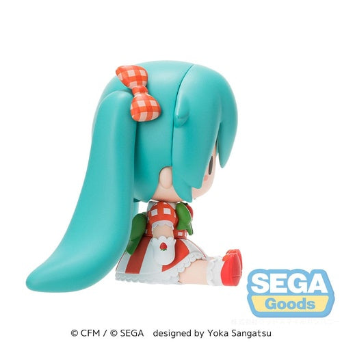 Character Vocal Series 01: Hatsune Miku figurine Fuwa Petit Chibi Hatsune Miku x Love and Berry Dress Up and Dance! Lovely Strawberry 8 cm