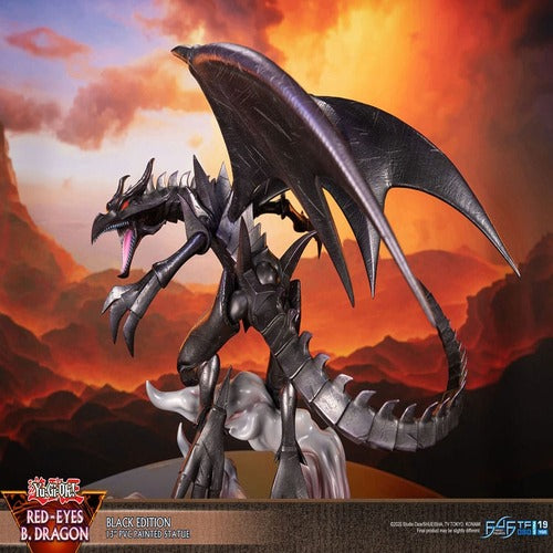 Yu-Gi-Oh! statuette PVC Red-Eyes B. Dragon Black Colour 33 cm