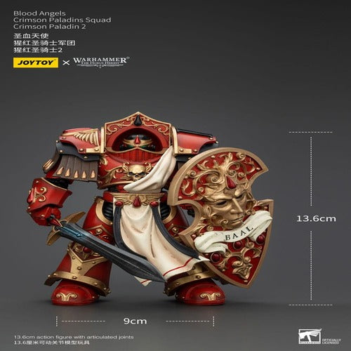 Warhammer The Horus Heresy figurine 1/18 Blood Angels Crimson Paladins Squad Crimson Paladin 2 14 cm