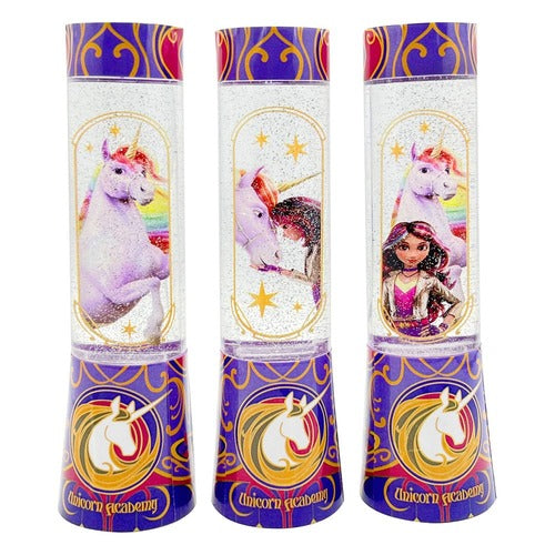 Unicorn Academy présentoir Lampe paillettes LED 15 cm (12)