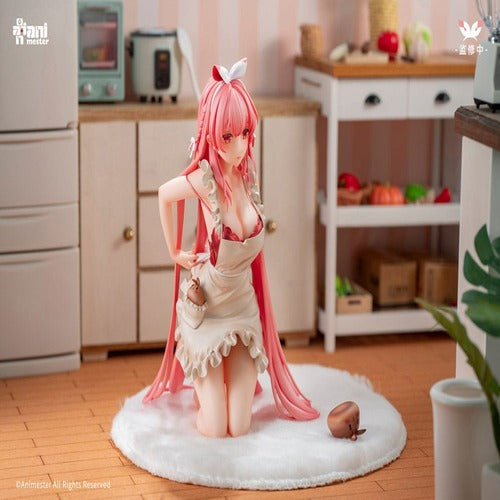 Original Character statuette 1/7 White Rabbit Rosu 16 cm