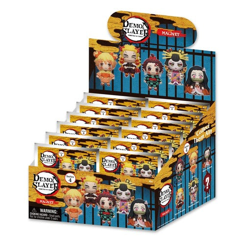 Demon Slayer blind pack aimants Series 4 Display (12)
