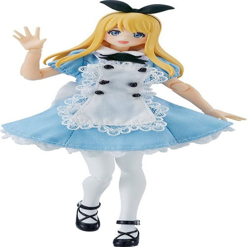 Original Character figurine Figma Female Body (Alice) with Dress and Apron Outfit 13 cm