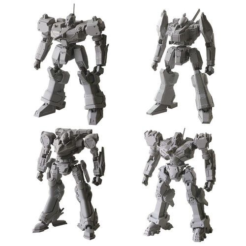 Armored Core figurines pack 4 Plastic Model Kit Structure Arts Series 1