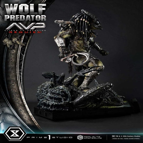 Alien vs. Predator Real Elite Masterline Series Statue 1/3 Requiem Wolf Predator 95 cm