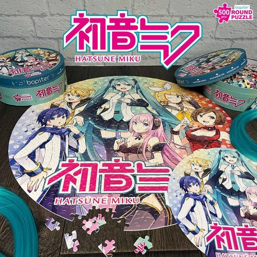 Hatsune Miku Jigsaw Puzzle Rund 500 Teile