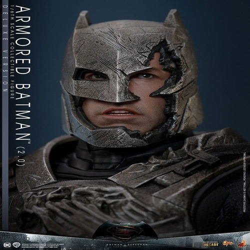 Batman v Superman: Dawn of Justice Movie Masterpiece Actionfigur 1/6 Armored Batman 2.0 (Deluxe Version) 33 cm