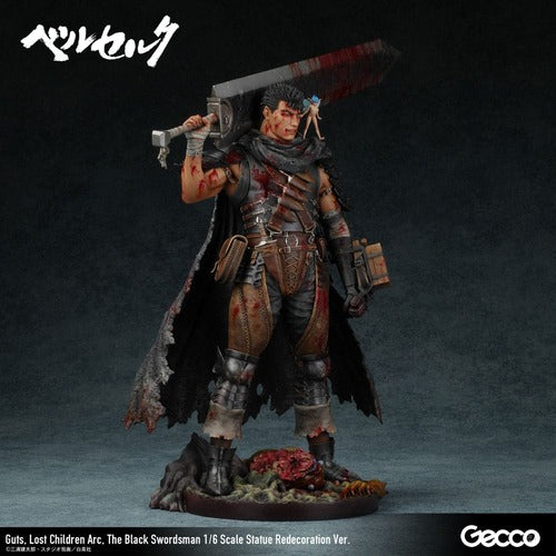 Berserk statuette 1/6 Guts Lost Children Arc The Black Swordsman Redecoration Ver. 38 cm